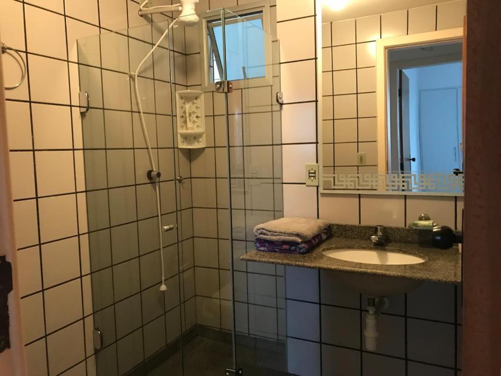 Apartamento Pe Na Areia E Aguas Tranquilas No Centro De Guarapari Εξωτερικό φωτογραφία