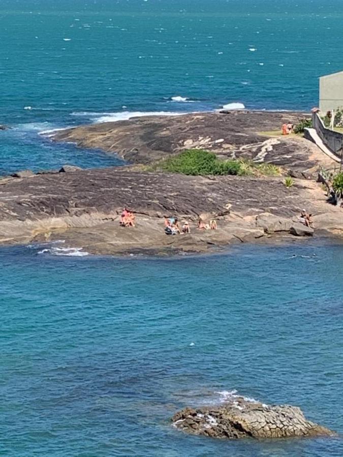Apartamento Pe Na Areia E Aguas Tranquilas No Centro De Guarapari Εξωτερικό φωτογραφία