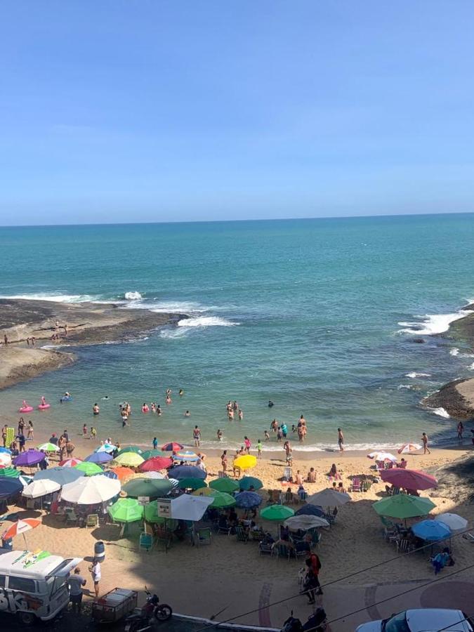 Apartamento Pe Na Areia E Aguas Tranquilas No Centro De Guarapari Εξωτερικό φωτογραφία