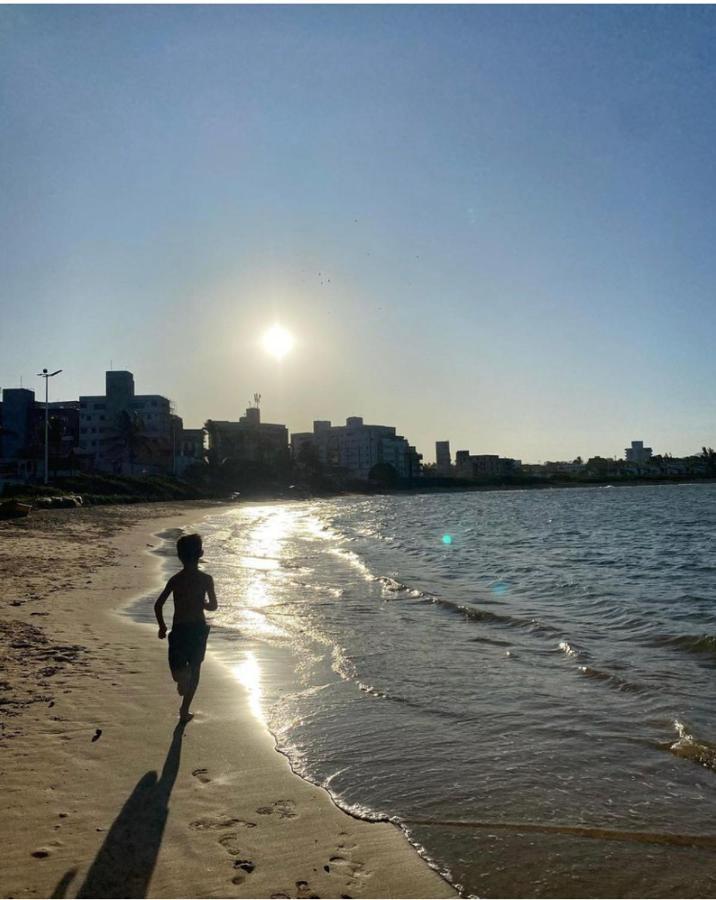 Apartamento Pe Na Areia E Aguas Tranquilas No Centro De Guarapari Εξωτερικό φωτογραφία