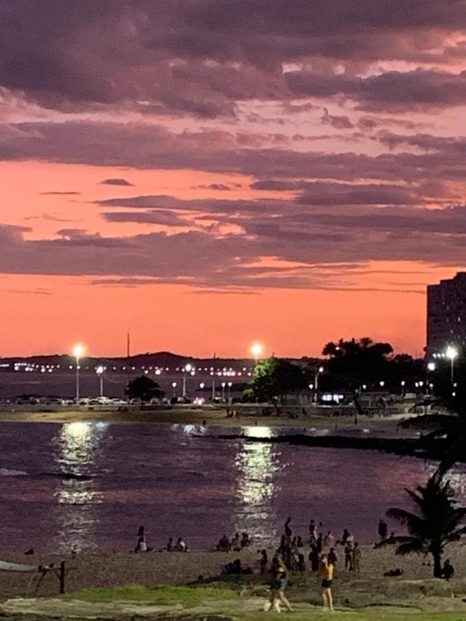 Apartamento Pe Na Areia E Aguas Tranquilas No Centro De Guarapari Εξωτερικό φωτογραφία